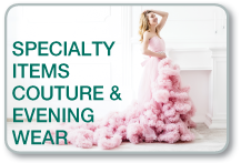 Specialty dry cleaning services